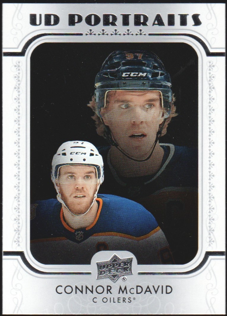 2019-20 Upper Deck UD Portraits #P5 Connor McDavid (image for) 2019-20 Upper Deck UD Portraits #P5 Connor McDavid