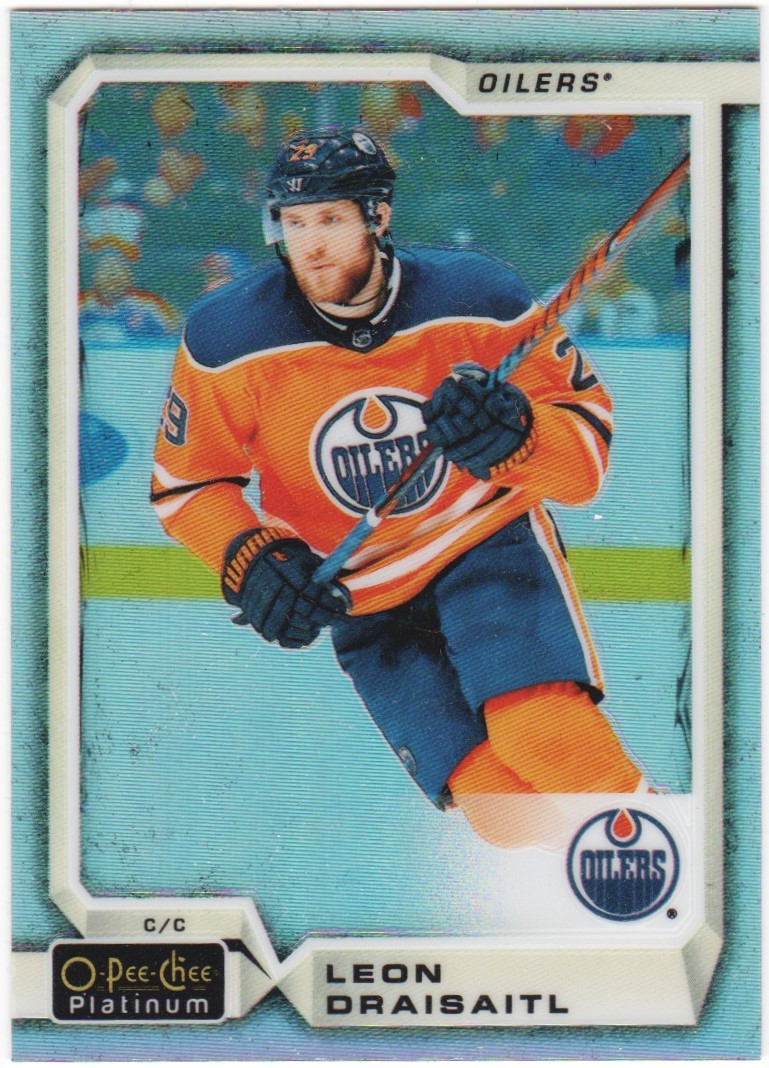 2018-19 O-Pee-Chee Platinum Rainbow #62 Leon Draisaitl (image for) 2018-19 O-Pee-Chee Platinum Rainbow #62 Leon Draisaitl