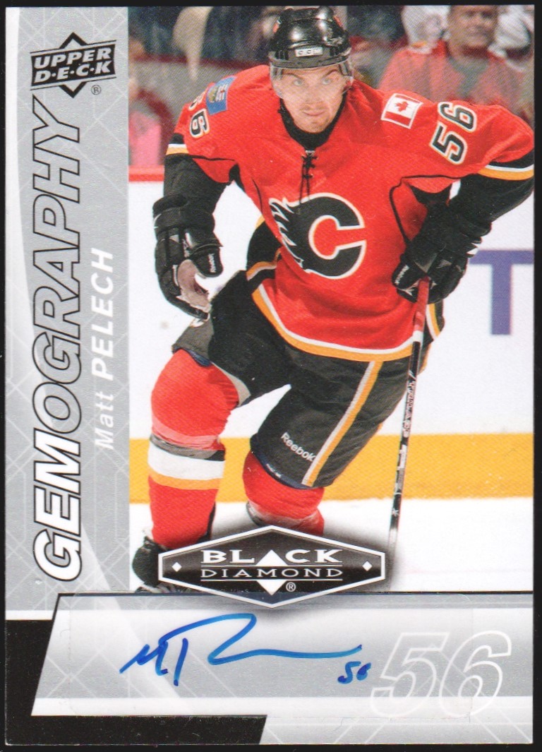 2010-11 Black Diamond Gemography #GMP Matt Pelech AUTO (image for) 2010-11 Black Diamond Gemography #GMP Matt Pelech AUTO