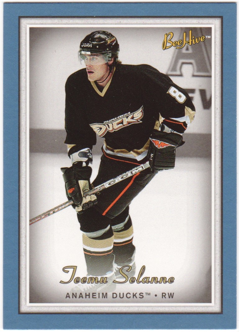 2006-07 Beehive Blue #98 Teemu Selanne (image for) 2006-07 Beehive Blue #98 Teemu Selanne