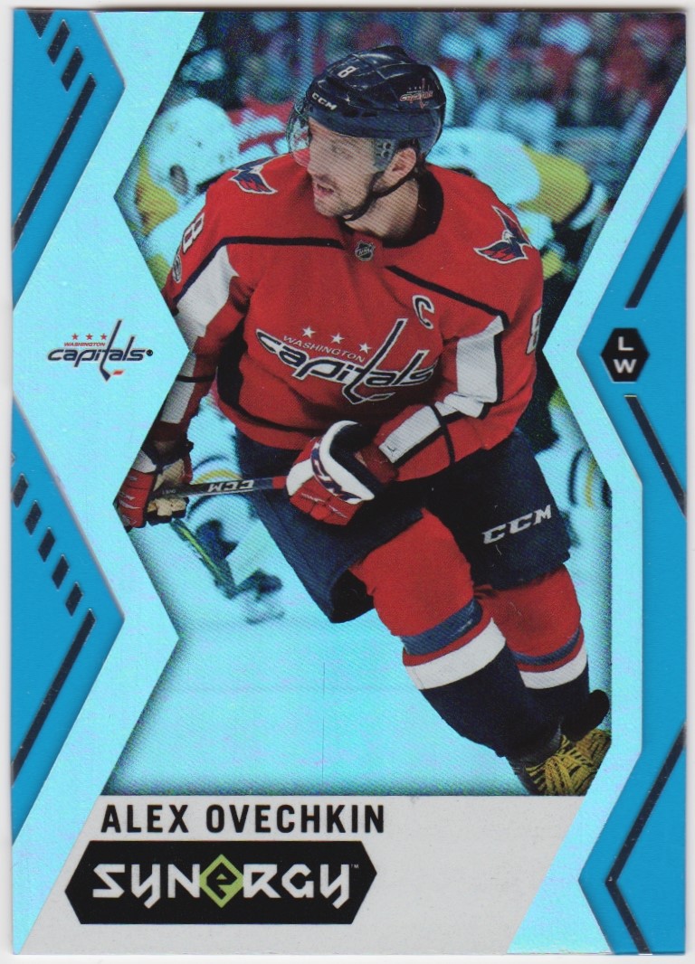 2017-18 Synergy Blue #20 Alexander Ovechkin (image for) 2017-18 Synergy Blue #20 Alexander Ovechkin