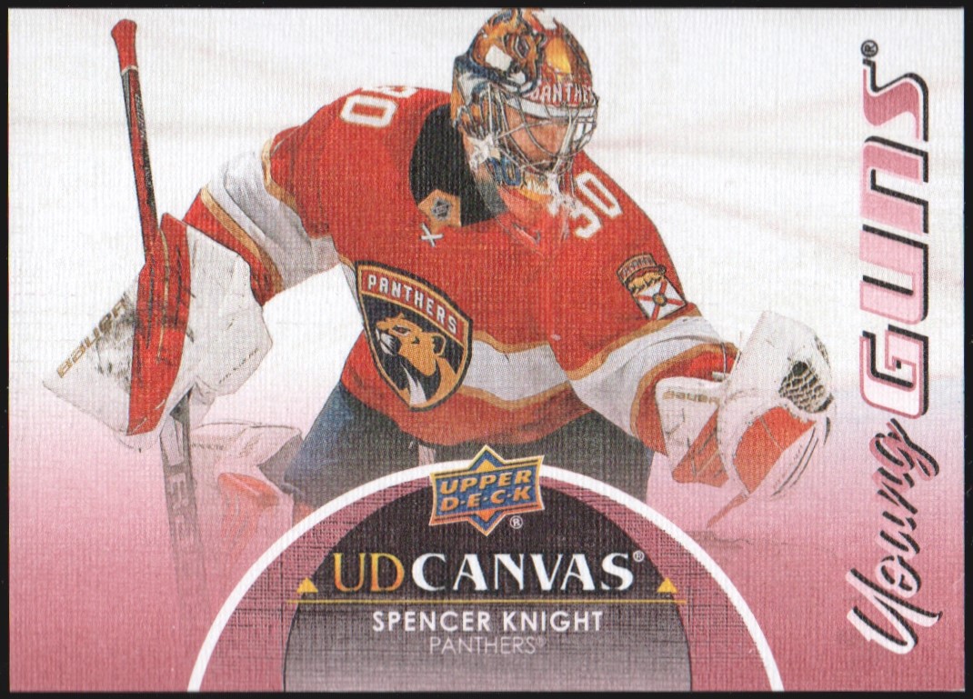(image for) 2021-22 Upper Deck Canvas #C228 Spencer Knight YG