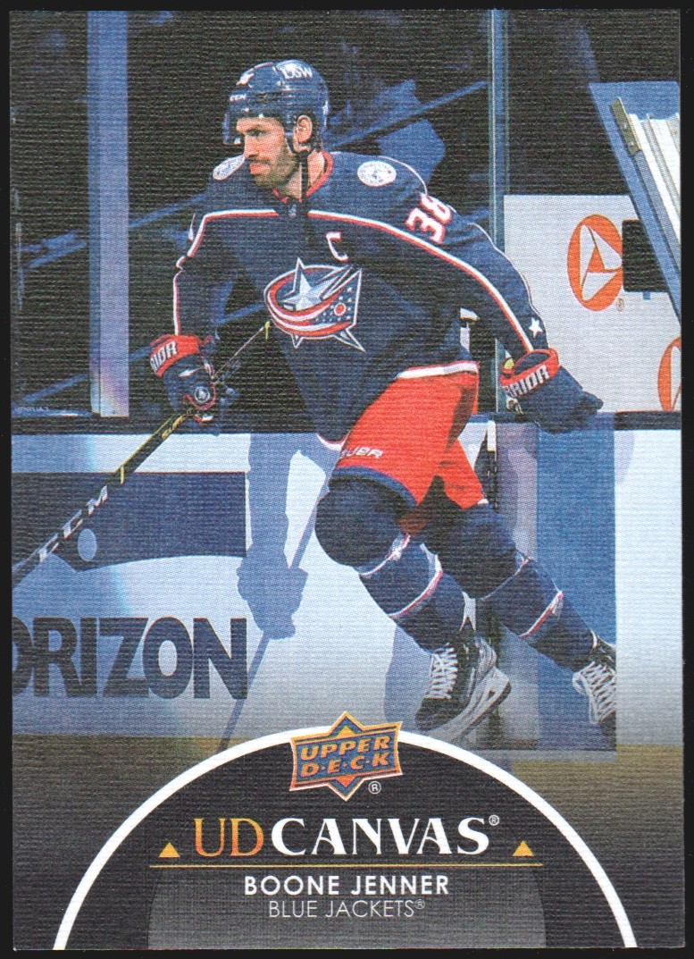 (image for) 2021-22 Upper Deck Canvas Black #C293 Boone Jenner