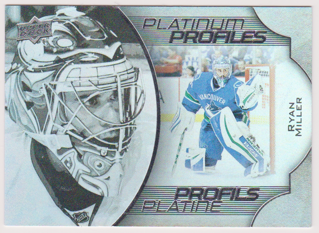(image for) 2016-17 Upper Deck Tim Hortons Platinum Profiles #PP11 Ryan Miller
