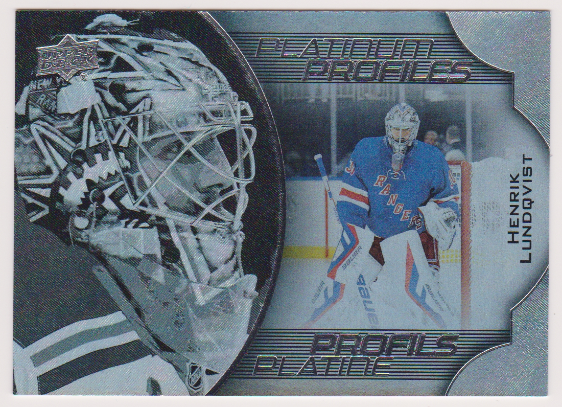 2016-17 Upper Deck Tim Hortons Platinum Profiles #PP8 Henrik Lundqvist (image for) 2016-17 Upper Deck Tim Hortons Platinum Profiles #PP8 Henrik Lundqvist