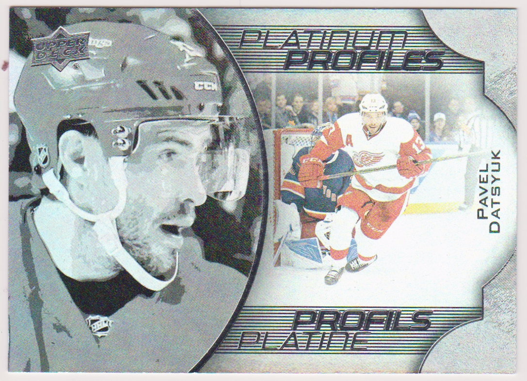 2016-17 Upper Deck Tim Hortons Platinum Profiles #PP4 Pavel Datsyuk (image for) 2016-17 Upper Deck Tim Hortons Platinum Profiles #PP4 Pavel Datsyuk