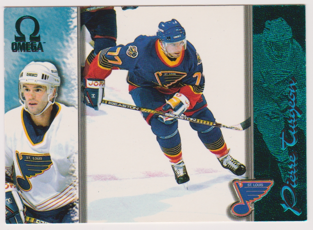 (image for) 1997-98 Pacific Omega Emerald Green #199 Pierre Turgeon