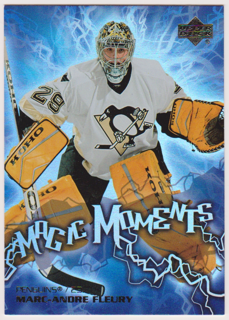 2003-04 Upper Deck Magic Moments #MM9 Marc-Andre Fleury (image for) 2003-04 Upper Deck Magic Moments #MM9 Marc-Andre Fleury