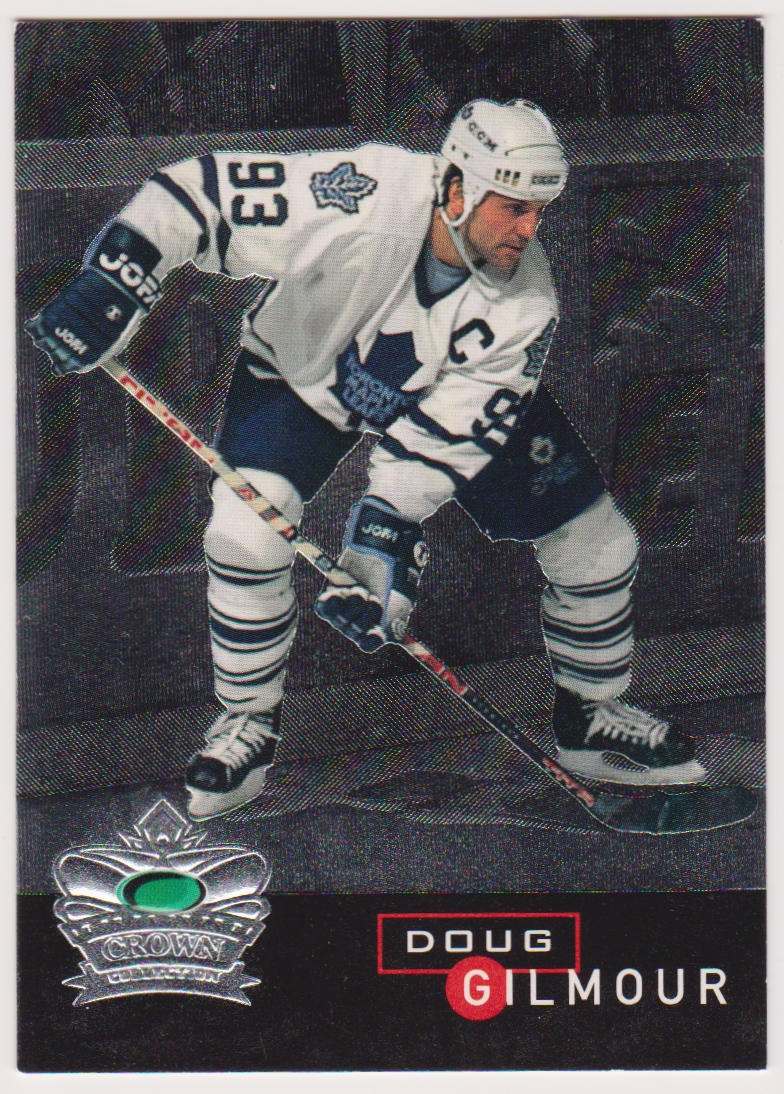 1995-96 Parkhurst International Crown Collection Silver #12 Doug Gilmour (image for) 1995-96 Parkhurst International Crown Collection Silver #12 Doug Gilmour
