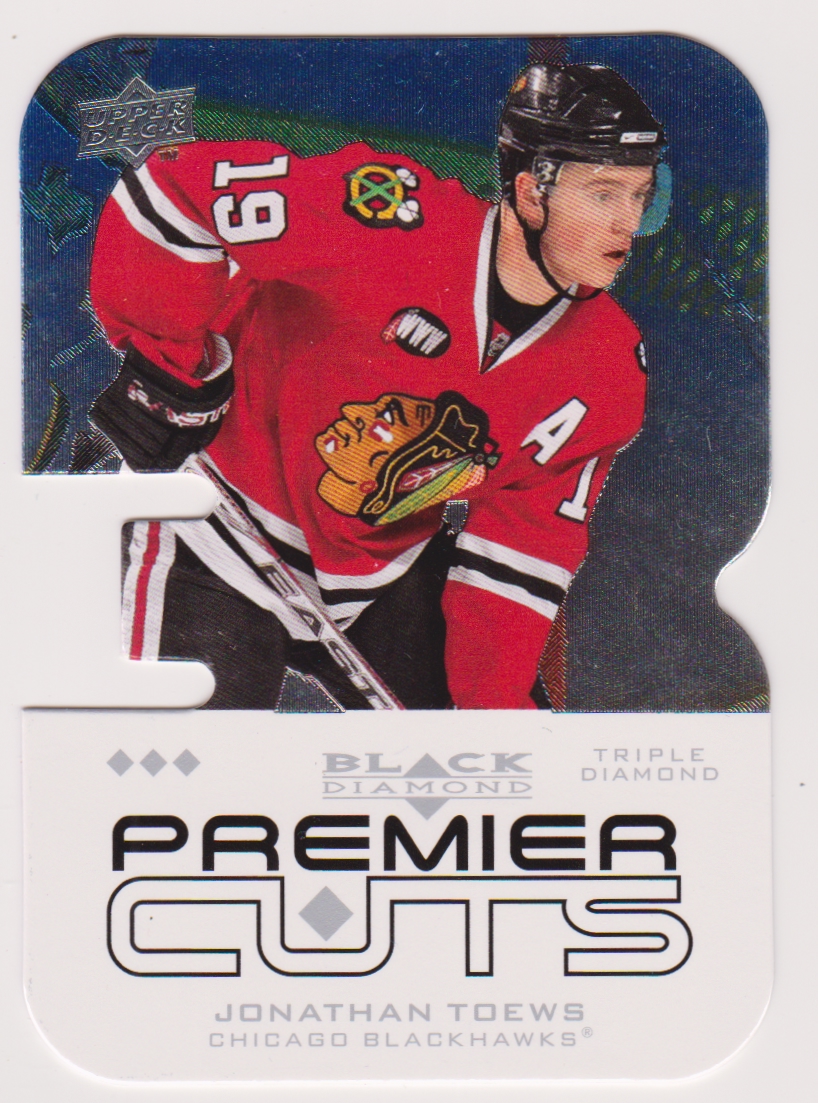 (image for) 2008-09 Black Diamond Premier Die-Cut #PDC49 Jonathan Toews