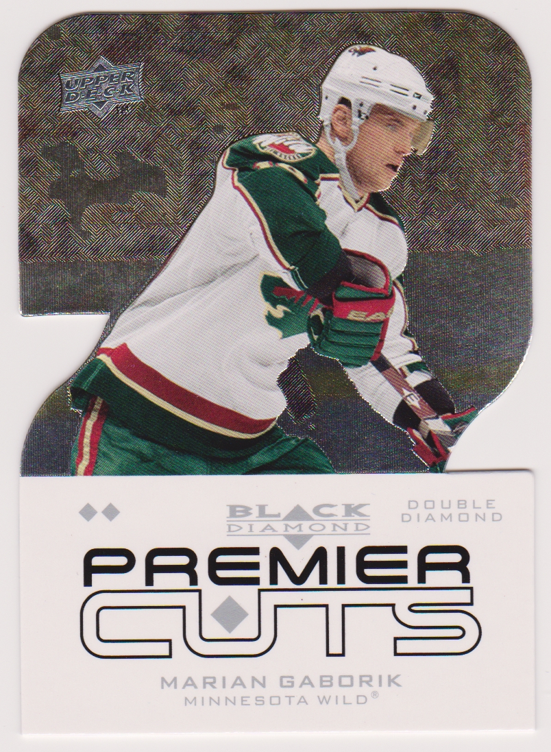(image for) 2008-09 Black Diamond Premier Die-Cut #PDC33 Marian Gaborik