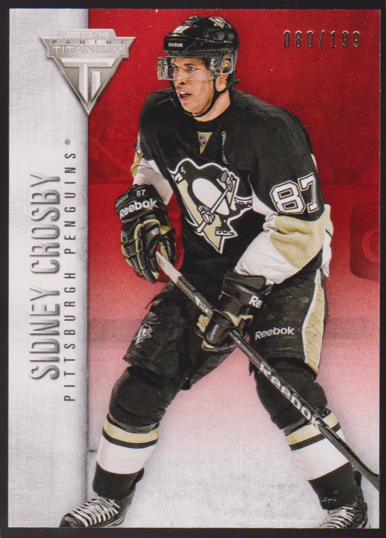 (image for) 2013-14 Panini Titanium Retail Red #91 Sidney Crosby 080/199