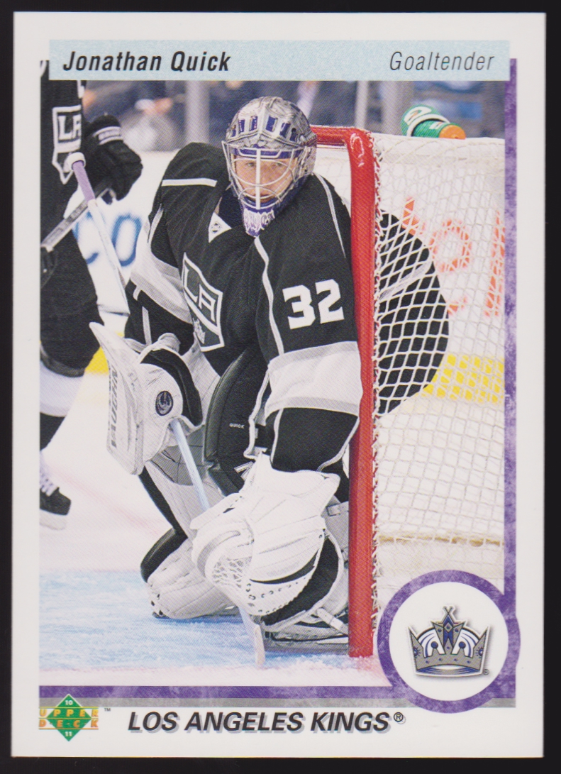 2010-11 Upper Deck 20th Anniversary Parallel #113 Jonathan Quick (image for) 2010-11 Upper Deck 20th Anniversary Parallel #113 Jonathan Quick