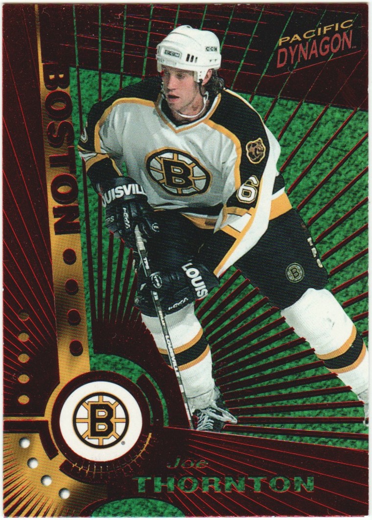 (image for) 1997-98 Pacific Dynagon Red #NNO Joe Thornton RC