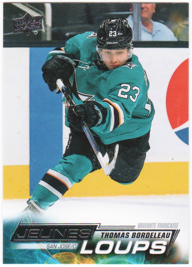 (image for) 2022-23 Upper Deck French #210 Thomas Bordeleau YG RC