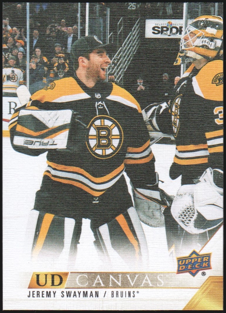 (image for) 2022-23 Upper Deck UD Canvas #C8 Jeremy Swayman