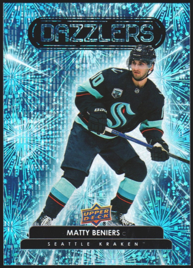 (image for) 2022-23 Upper Deck Dazzlers Blue #DZ18 Matty Beniers