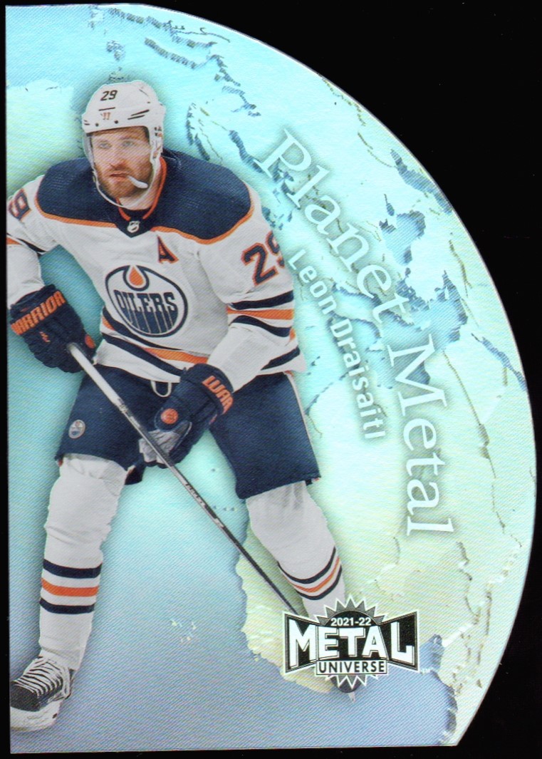 2021-22 Metal Universe Planet Metal #PM22 Leon Draisaitl (image for) 2021-22 Metal Universe Planet Metal #PM22 Leon Draisaitl