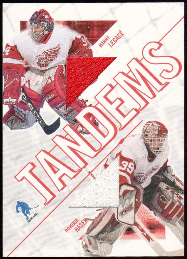 (image for) 2003-04 BAP Memorabilia Tandems #T3 Dominik Hasek/Manny Legace