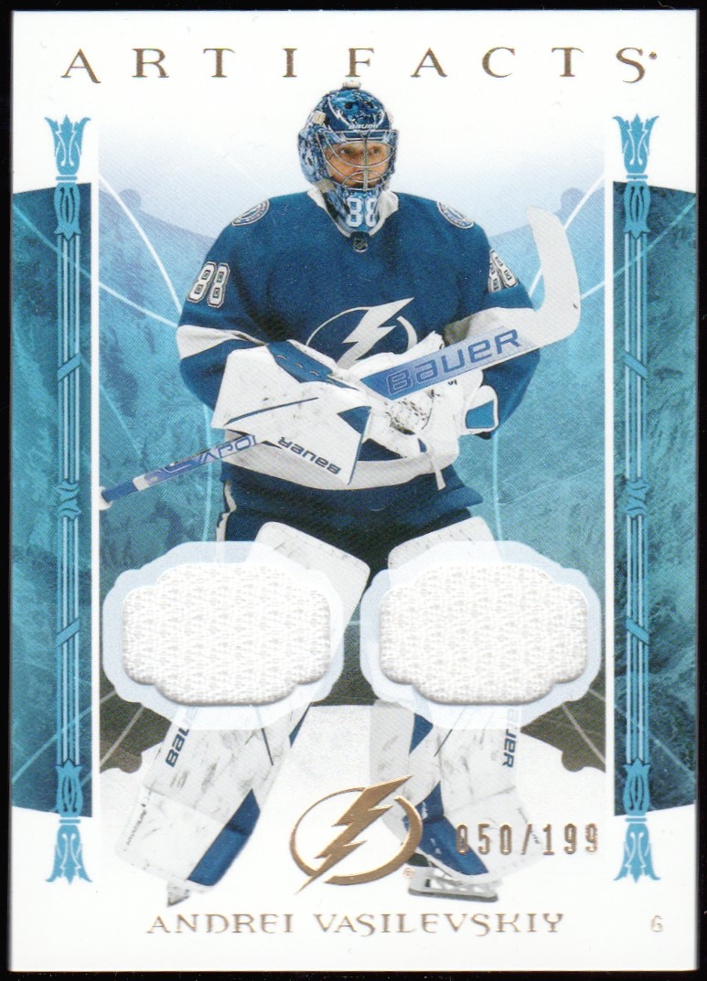 (image for) 2022-23 Artifacts Materials Gold #151 Andrei Vasilevskiy 50/199