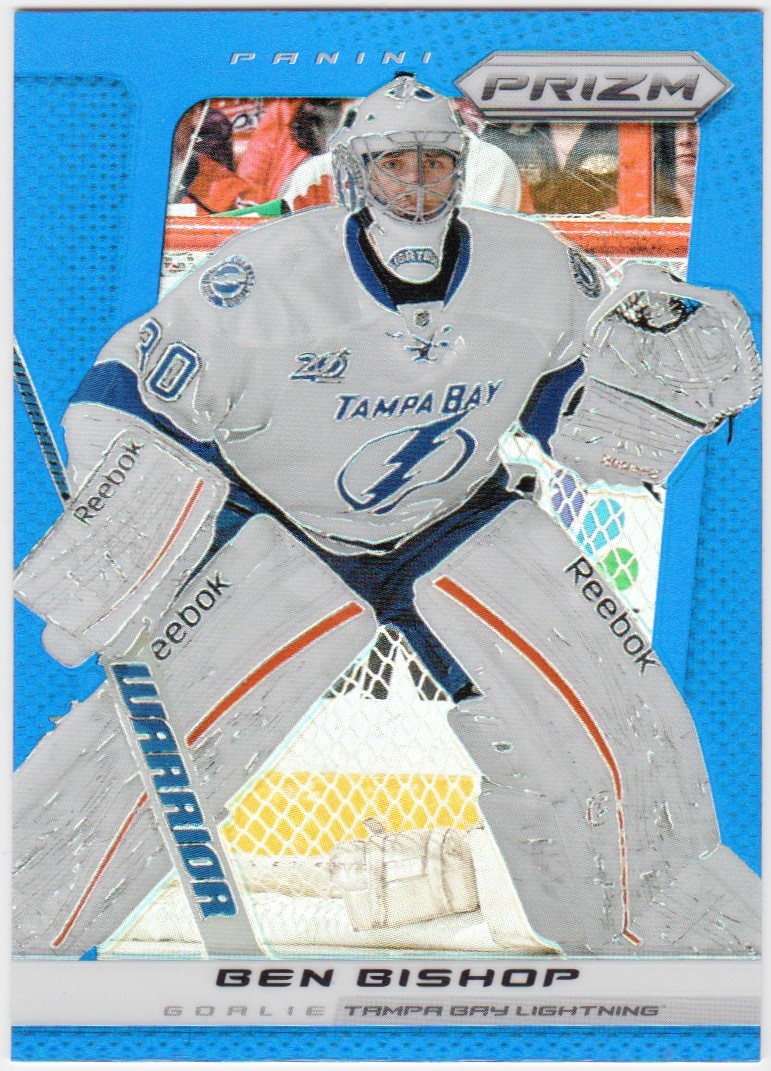 2013-14 Panini Prizm Prizms Blue #91 Ben Bishop (image for) 2013-14 Panini Prizm Prizms Blue #91 Ben Bishop