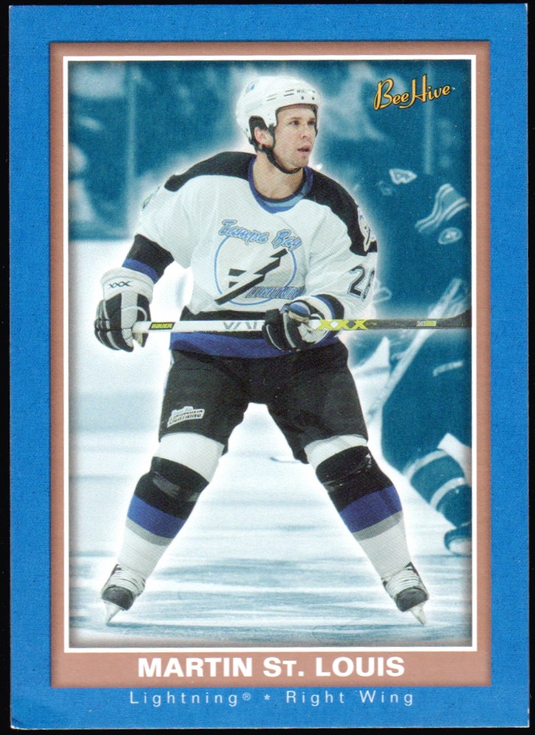 2005-06 Beehive Blue #80 Martin St. Louis (image for) 2005-06 Beehive Blue #80 Martin St. Louis