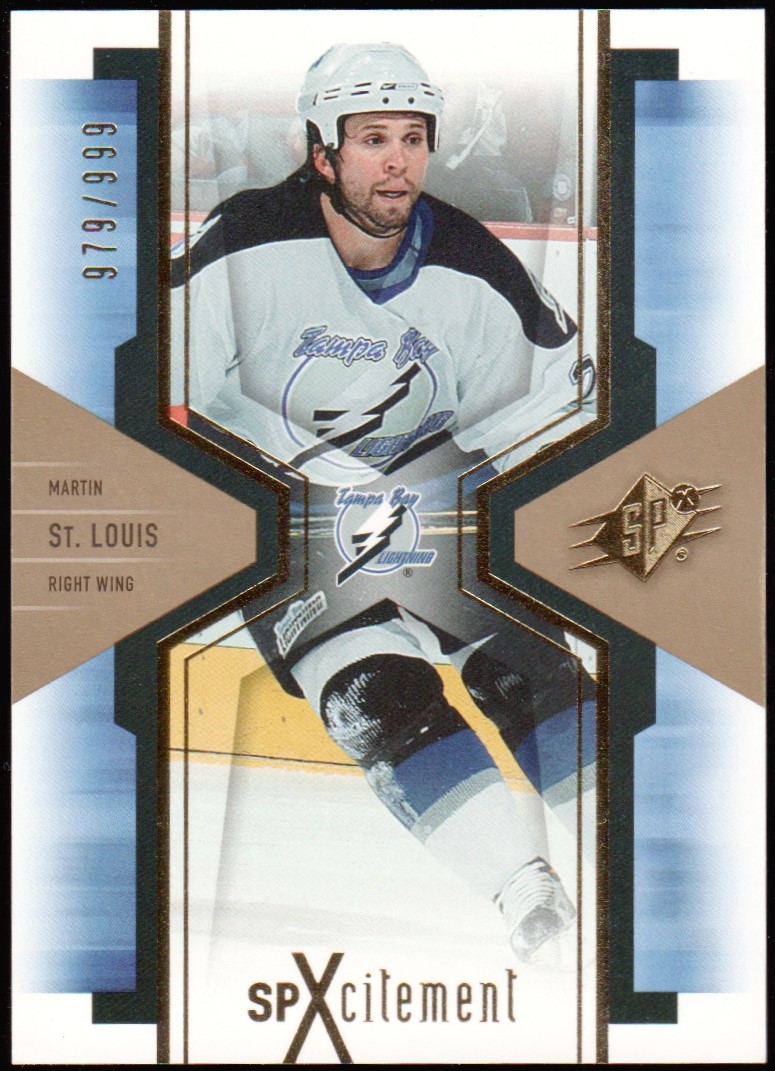 (image for) 2006-07 SPx SPxcitement #X89 Martin St. Louis 979/999