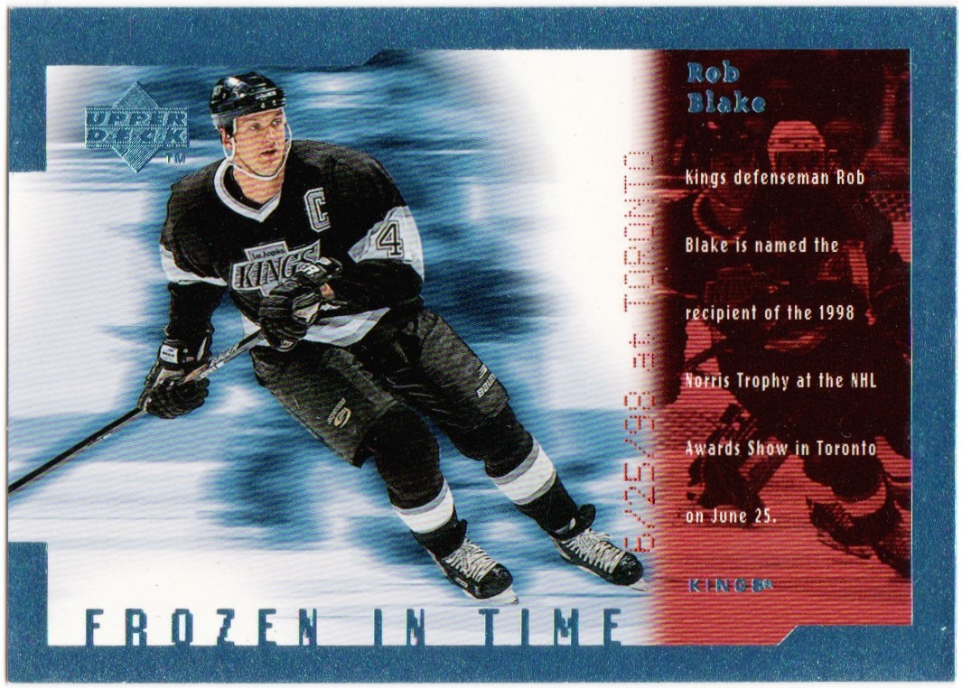 (image for) 1998-99 Upper Deck Frozen In Time #FT7 Rob Blake