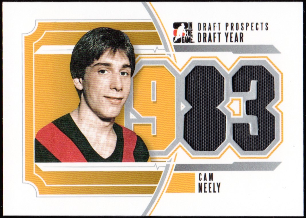 2012-13 ITG Draft Prospects Draft Year Jerseys #DY34 Cam Neely (image for) 2012-13 ITG Draft Prospects Draft Year Jerseys #DY34 Cam Neely