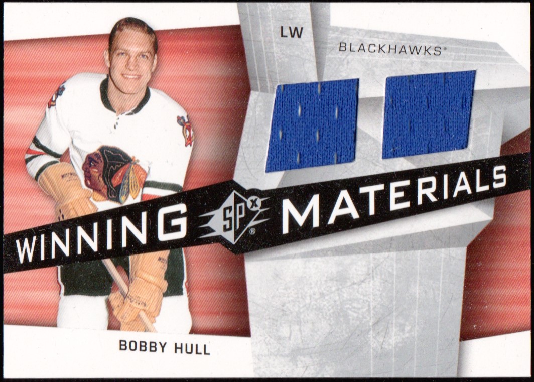 (image for) 2008-09 SPx Winning Materials #WMBH Bobby Hull