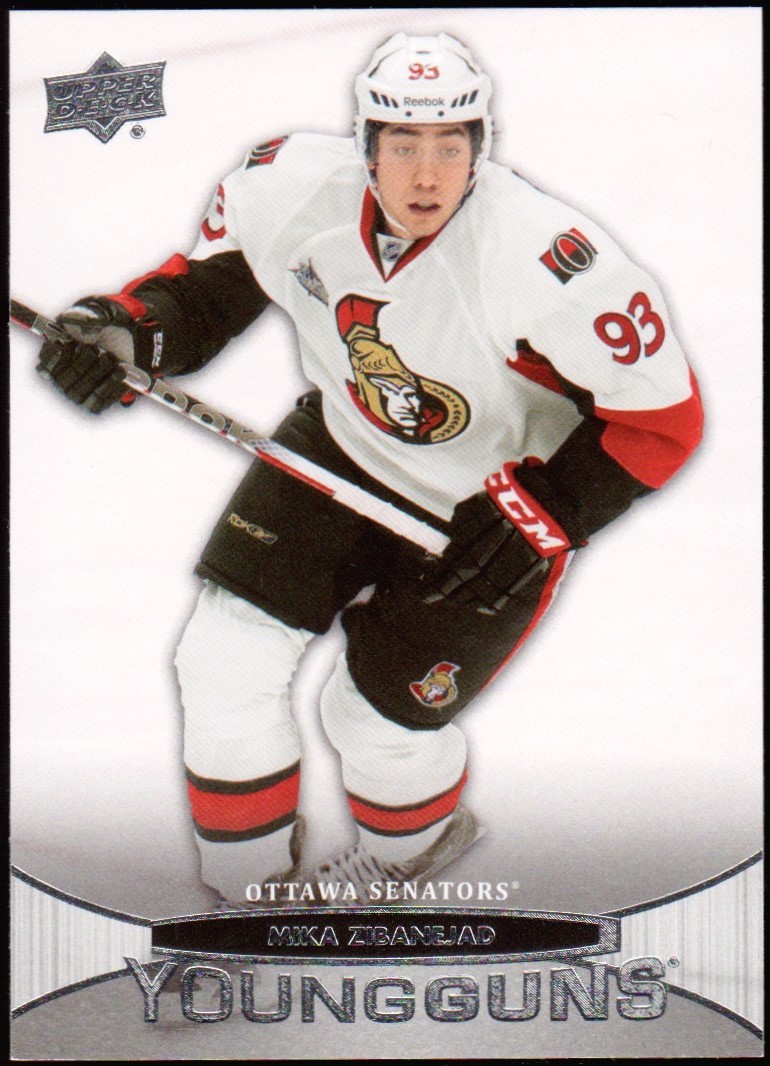 (image for) 2011-12 Upper Deck #229 Mika Zibanejad YG RC