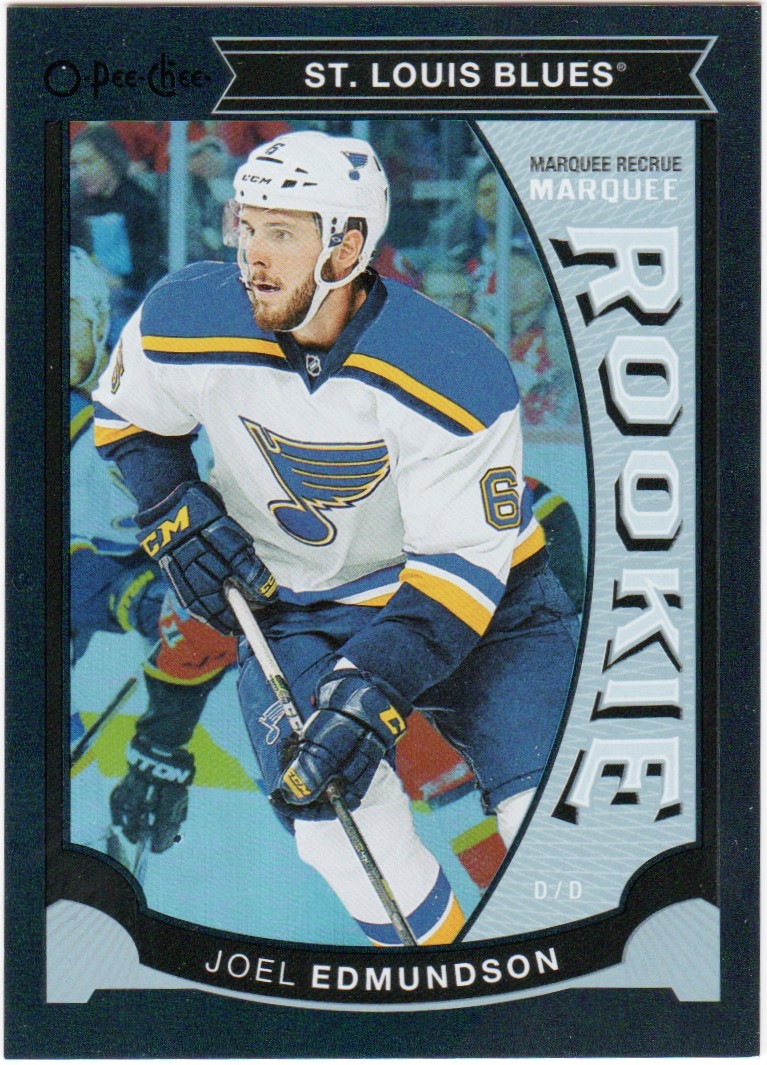 (image for) 2015-16 O-Pee-Chee Update Rainbow Black #U22 Joel Edmundson