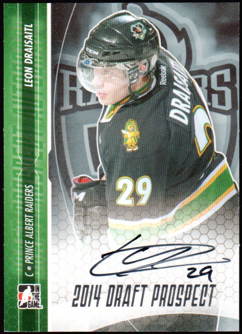 (image for) 2014-15 ITG Draft Prospects Autographs #ALD1 Leon Draisaitl