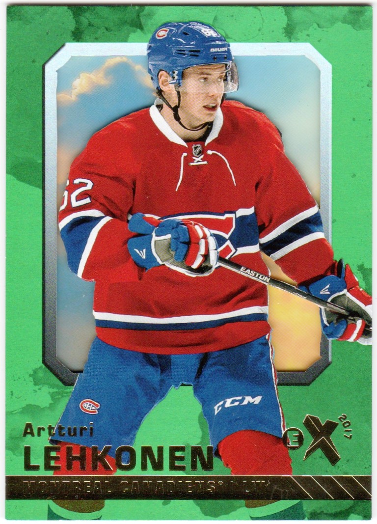 2016-17 Fleer Showcase E-X2017 #28 Artturi Lehkonen RC Year (image for) 2016-17 Fleer Showcase E-X2017 #28 Artturi Lehkonen RC Year