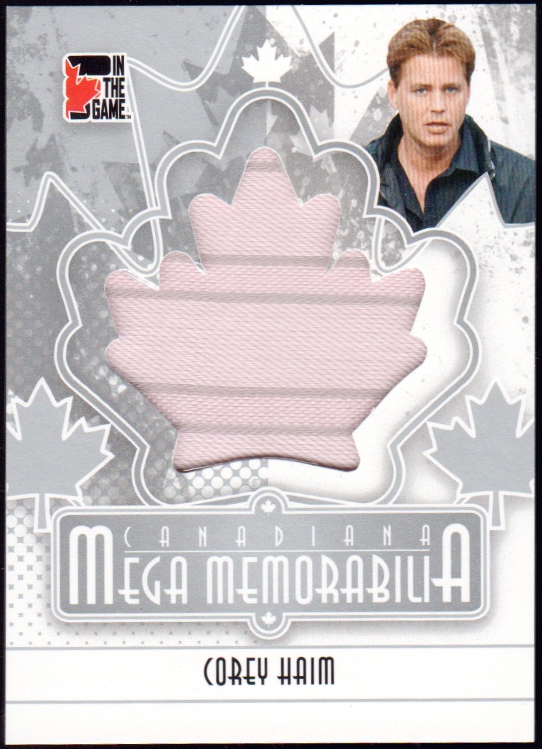 (image for) 2011 In The Game Canadiana Mega Memorabilia #MM30 Cory Haim