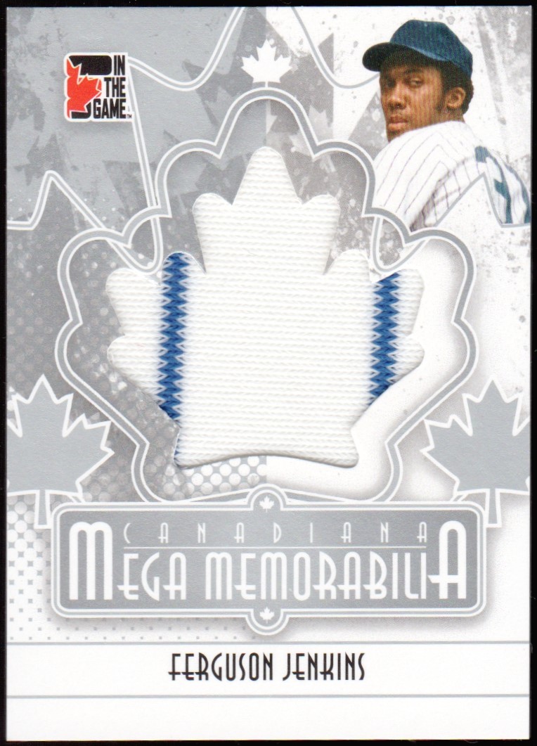 (image for) 2011 In The Game Canadiana Mega Memorabilia #MM05 Jenkins