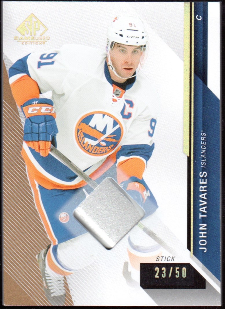 (image for) 2014-15 SP Game Used Gold Spectrum Materials #5 John Tavares