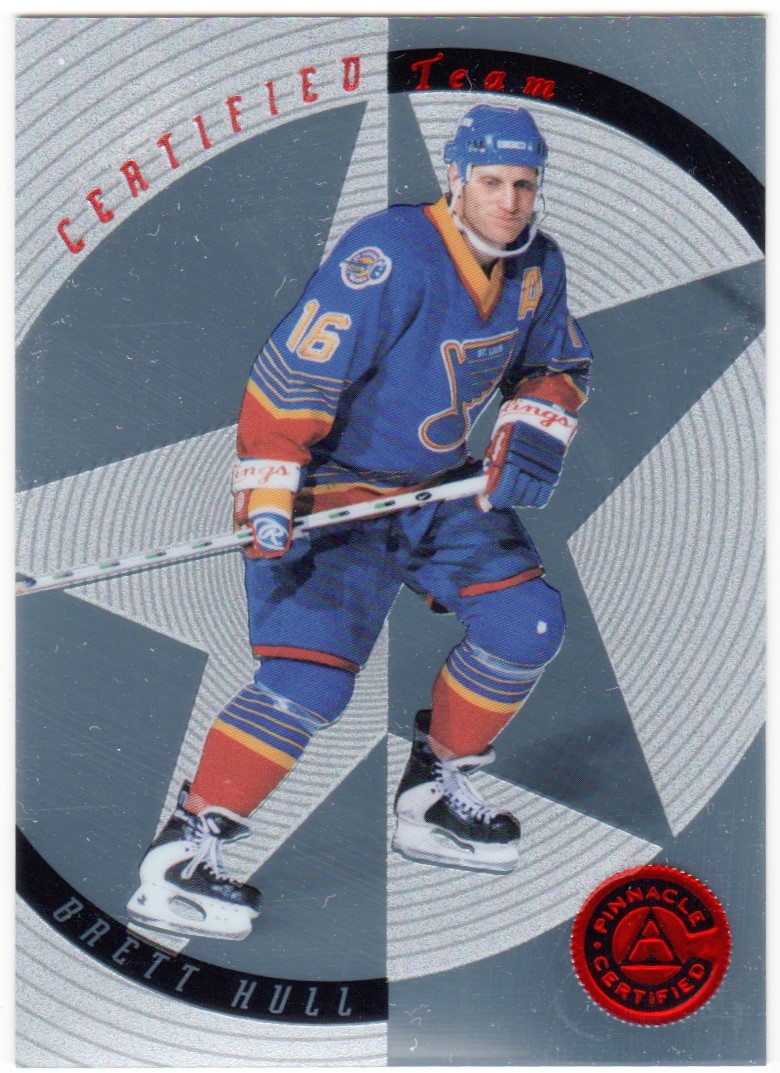 1997-98 Pinnacle Certified Team #19 Brett Hull (image for) 1997-98 Pinnacle Certified Team #19 Brett Hull