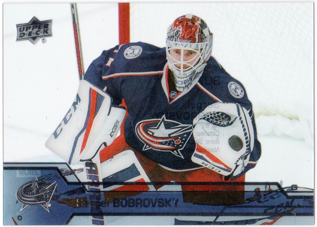 (image for) 2016-17 Upper Deck Clear Cut #307 Sergei Bobrovsky