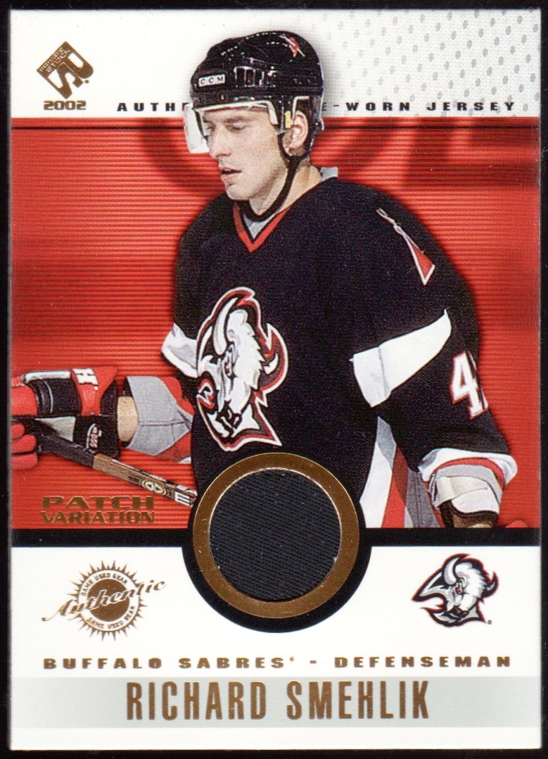 2001-02 Private Stock Game Gear Patches #13 Richard Smehlik (image for) 2001-02 Private Stock Game Gear Patches #13 Richard Smehlik