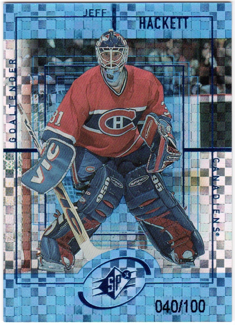 (image for) 1999-00 SPx Radiance #79 Jeff Hackett 40/100