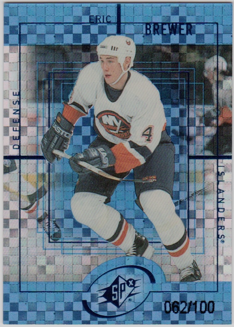 (image for) 1999-00 SPx Radiance #92 Eric Brewer 62/100