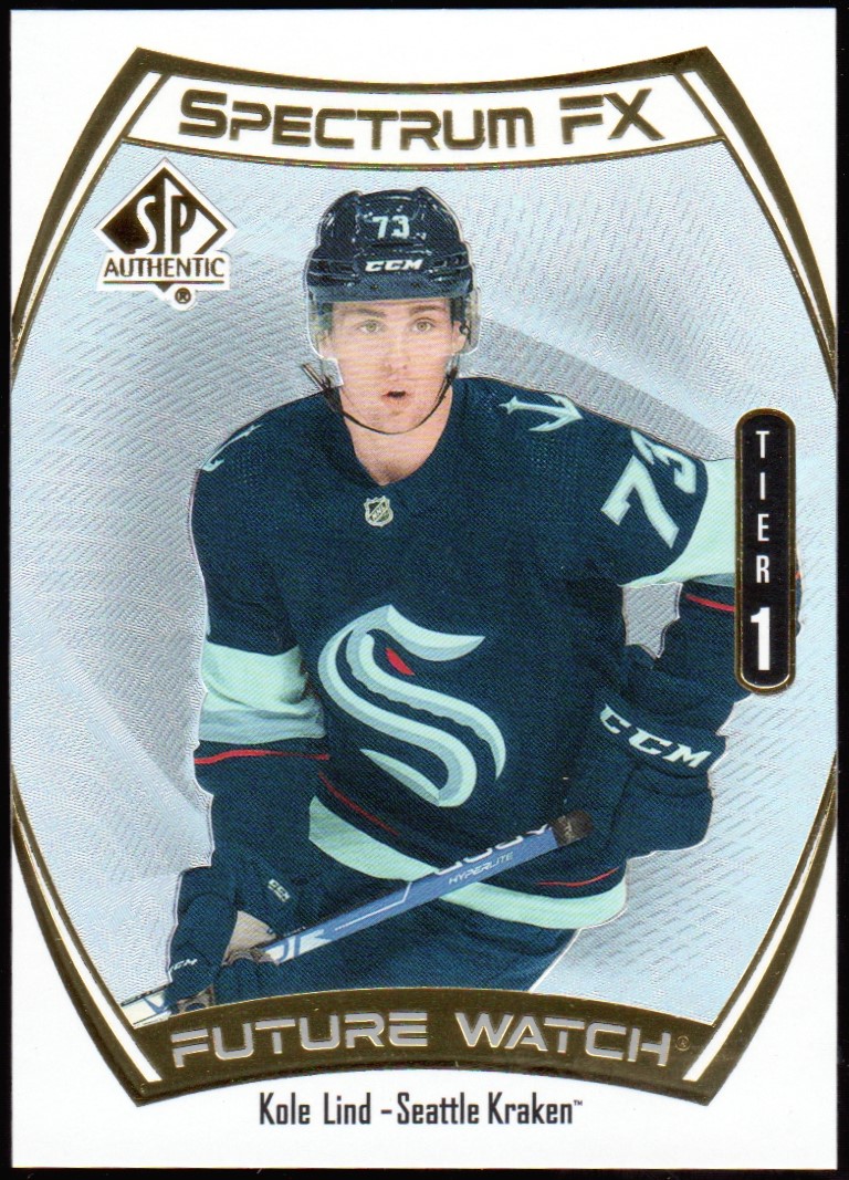 (image for) 2021-22 SP Authentic Spectrum FX #S67 Kole Lind RC