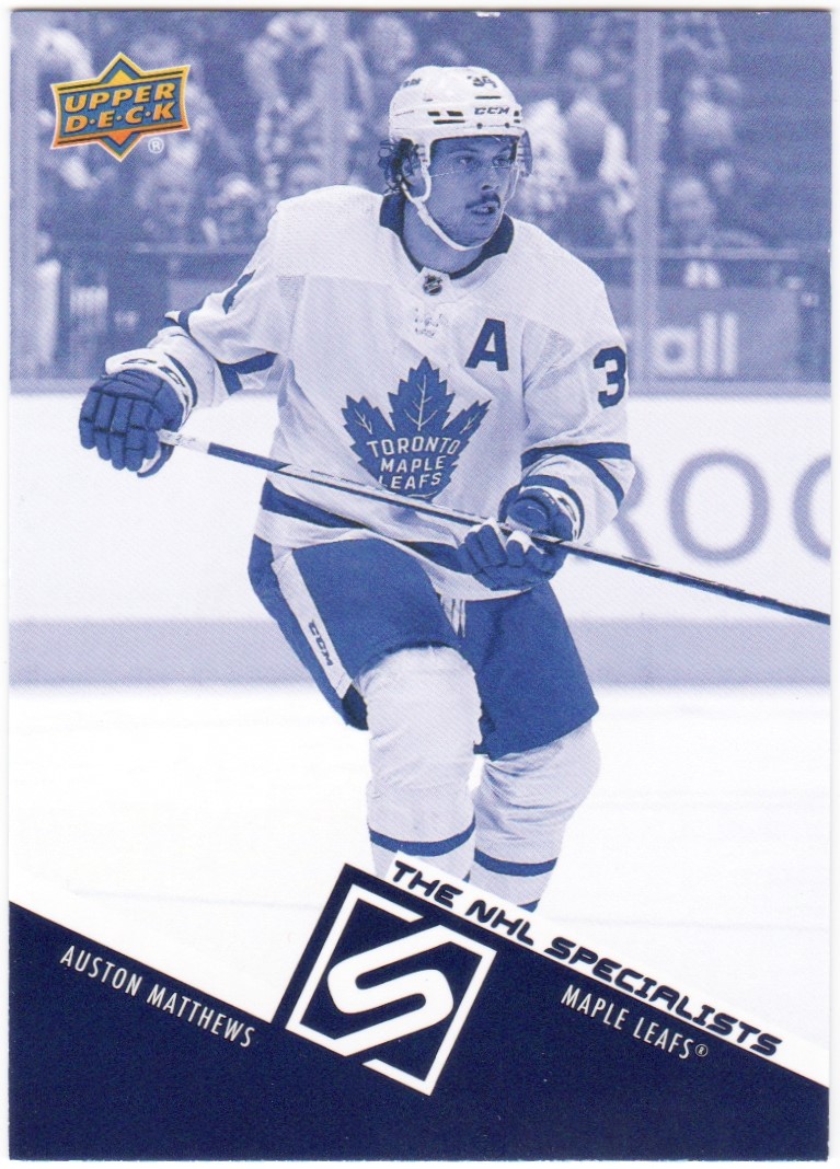(image for) 2021-22 Upper Deck NHL Specialists #NS2 Auston Matthews
