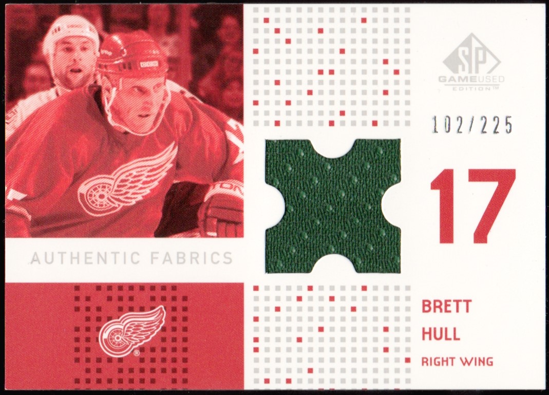 (image for) 2002-03 SP Game Used Authentic Fabrics #AFBH Brett Hull