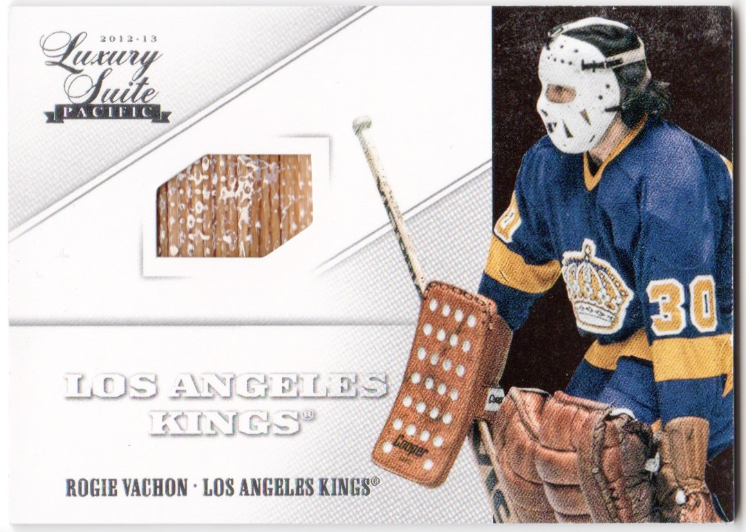 2012-13 Luxury Suite #37 Rogie Vachon STICK (image for) 2012-13 Luxury Suite #37 Rogie Vachon STICK