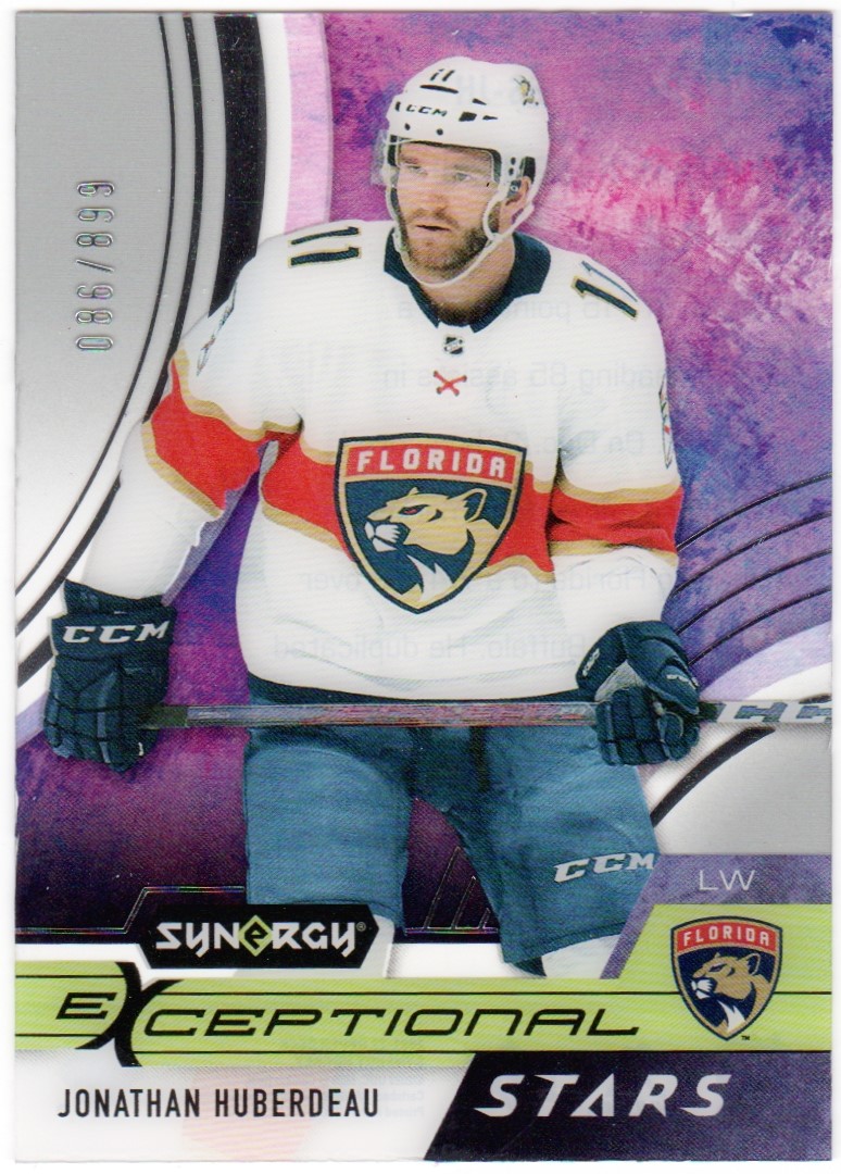 (image for) 2021-22 Synergy Exceptional Stars #ESJH Jonathan Huberdeau