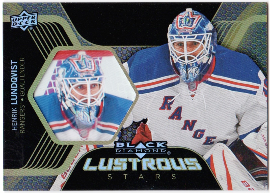 (image for) 2013-14 Black Diamond Lustrous #L19 Henrik Lundqvist