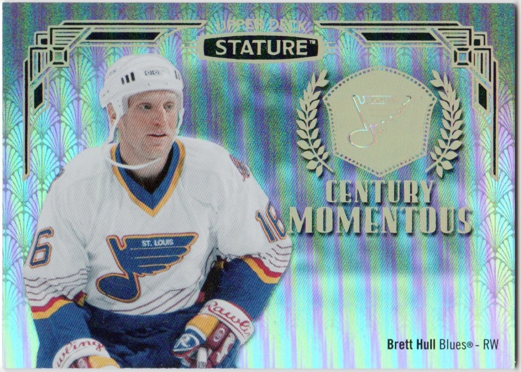 (image for) 2020-21 Upper Deck Stature Century Momentous #CM16 Brett Hull