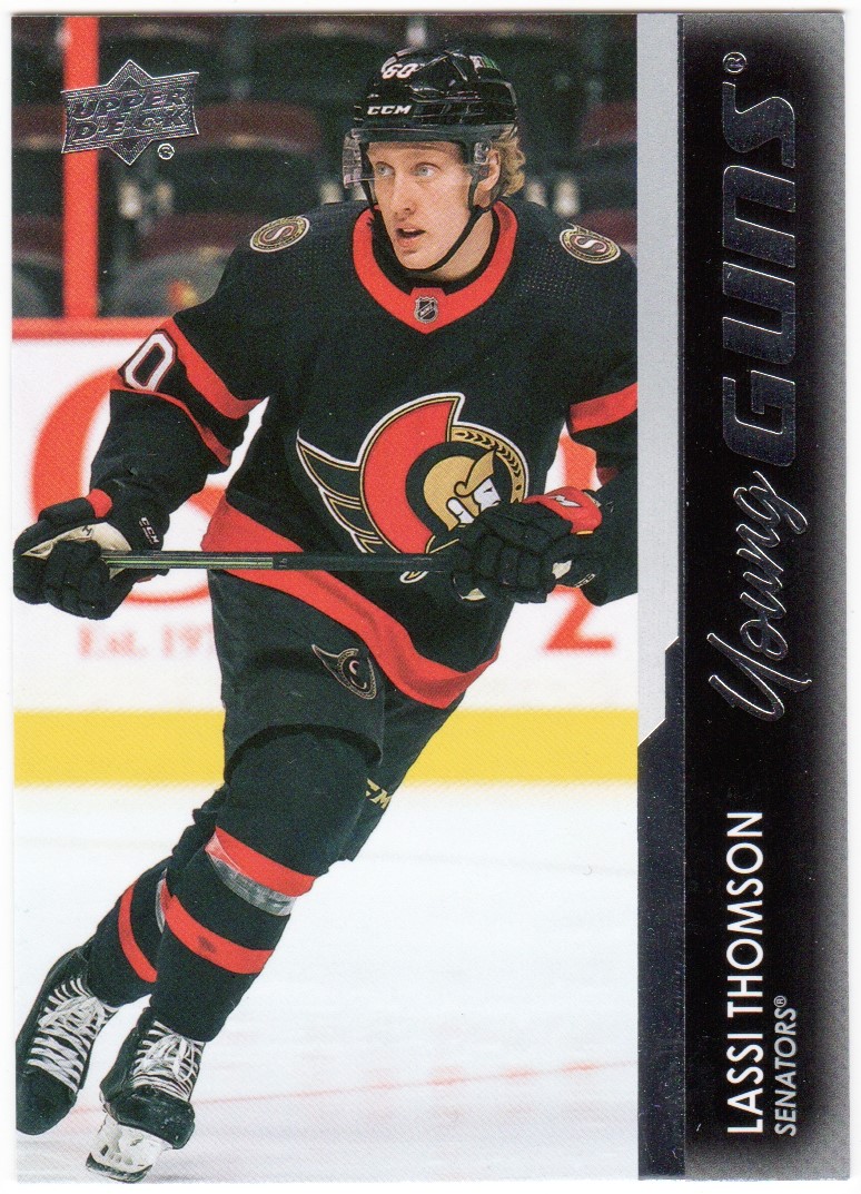 (image for) 2021-22 Upper Deck #728 Lassi Thomson Young Guns YG RC